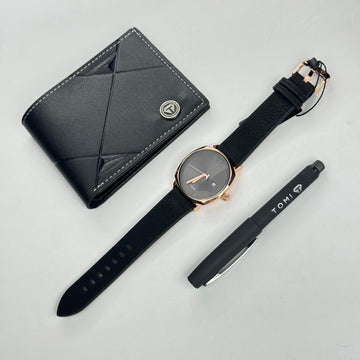 TOMI Black & Rose Gold Luxury Gift Set